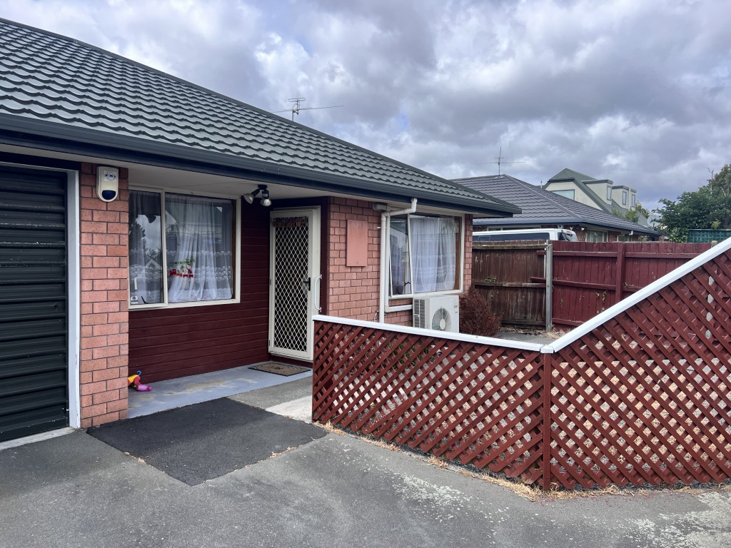 3/43 Peverel Street, Riccarton | 2 Bedroom 1 Bathroom | $490/week